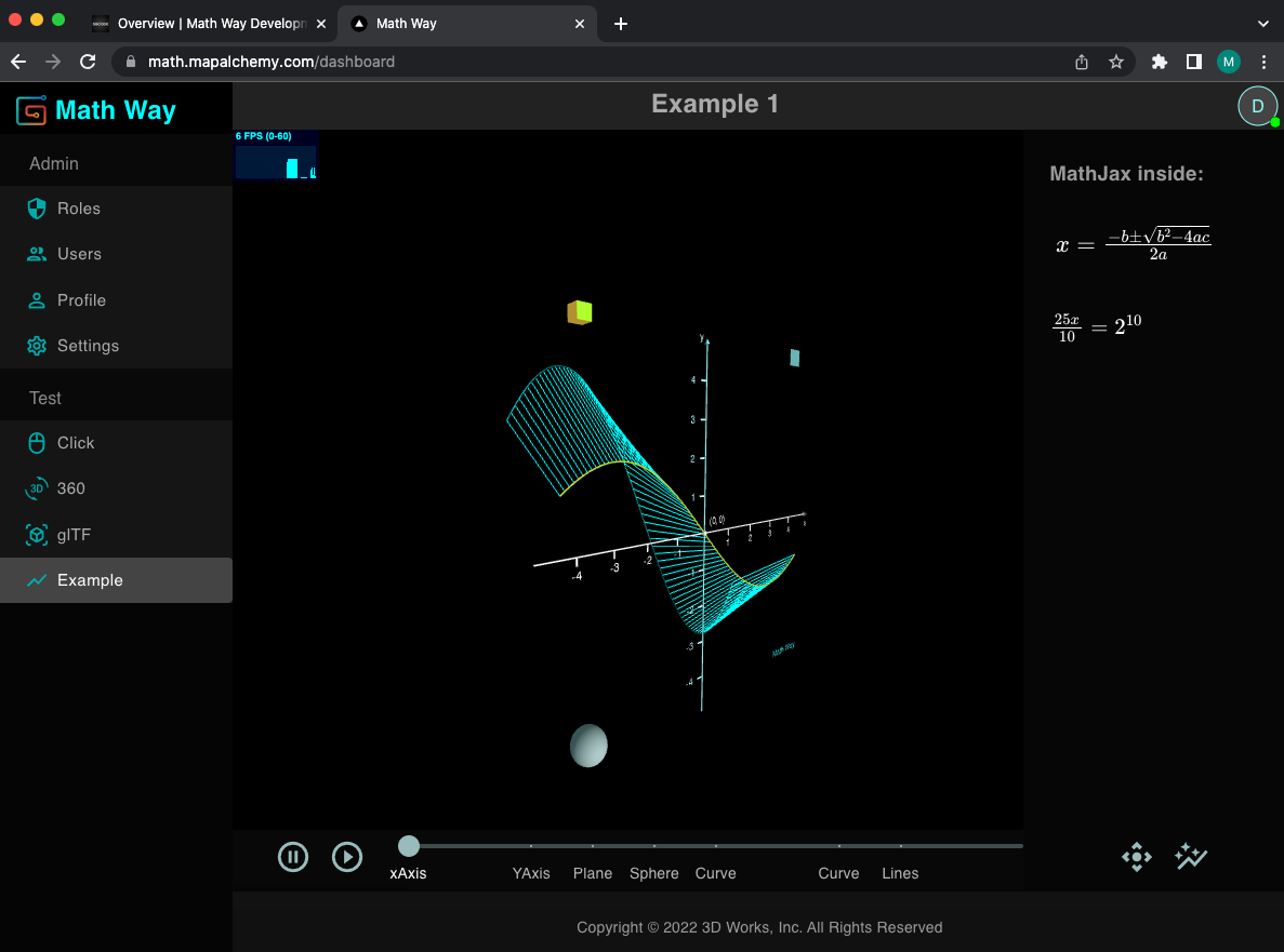 Next.js application